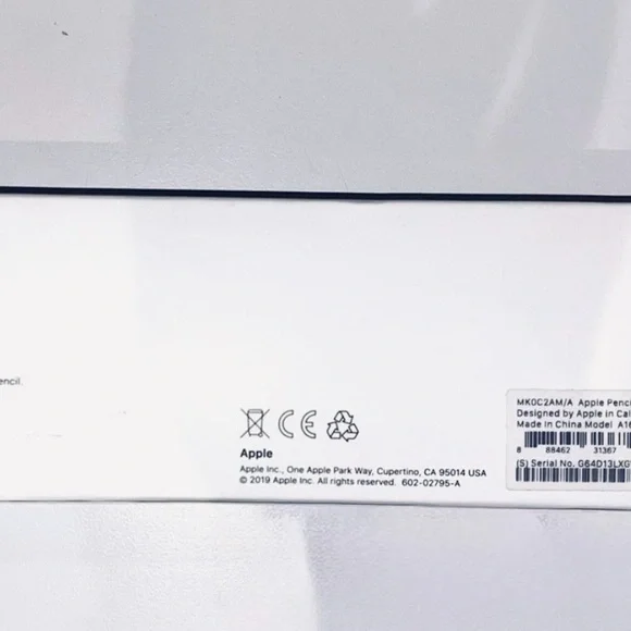 Apple Pencil (1st Generation) with USB-C to Pencil Adapter - White New in Box - Picture 3 of 8